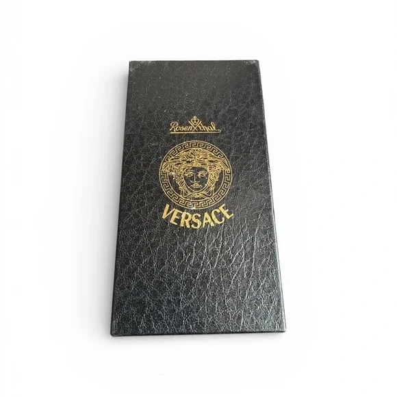 Versace Medusa Crystal Wine Stoppers - Clear and Olive - Picture 7 of 9